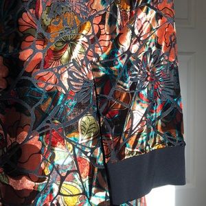 PapillonBlanc retro print dress